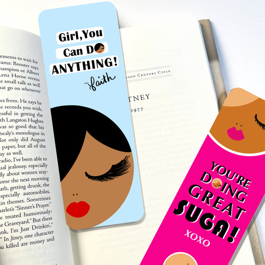 inspirational bookmarks with motivational quotes for women displayed together