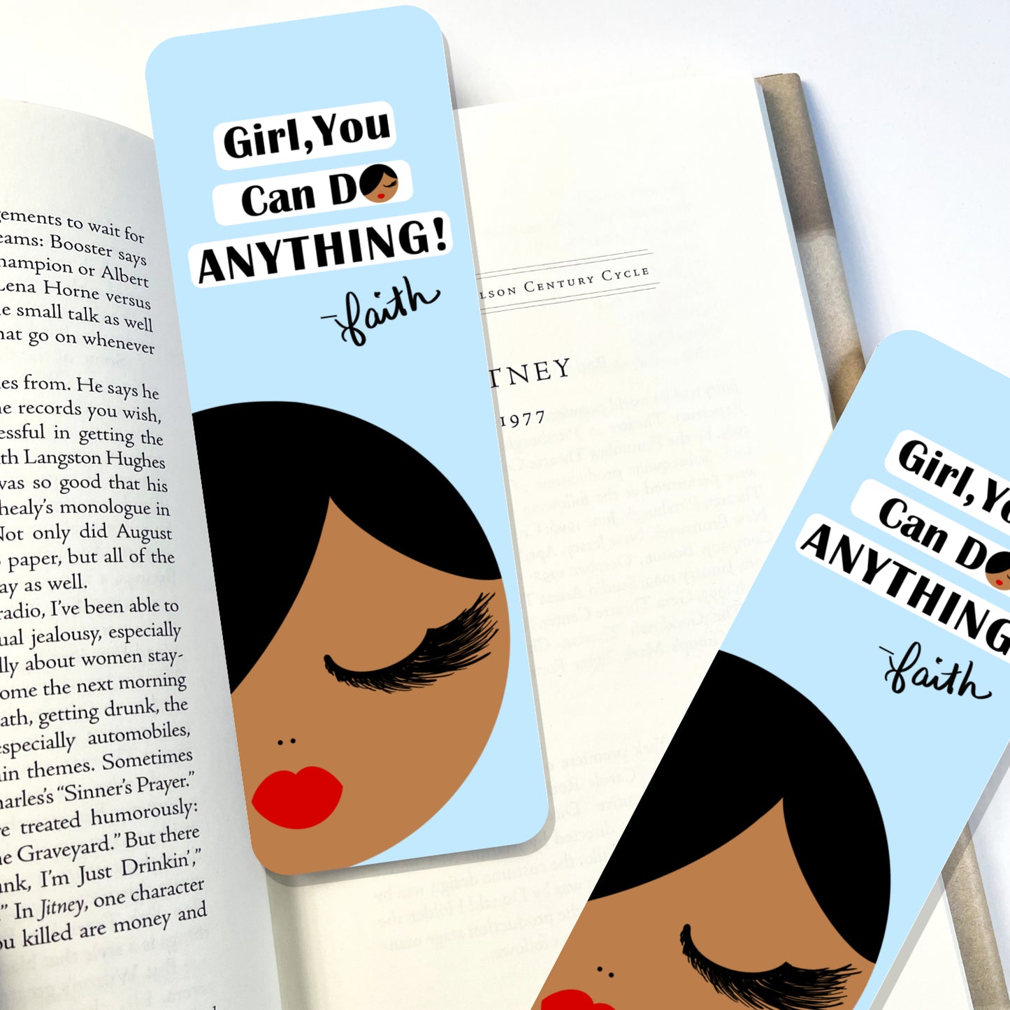 Girl, You Can Do Anything! Encouraging Bookmark