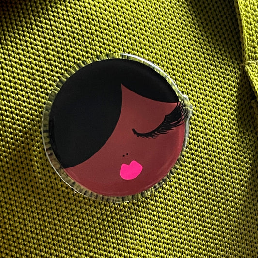 Arleen Woman Pin