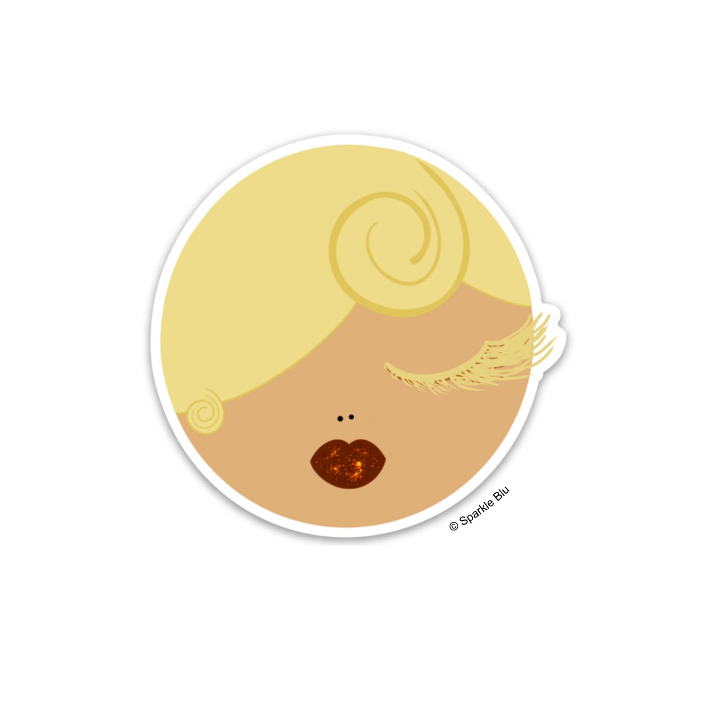 Brandi, Albinism Sticker