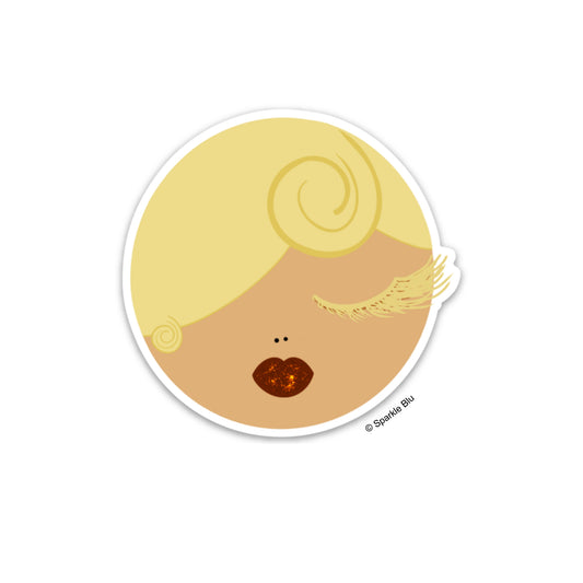 Brandi, Albinism Sticker