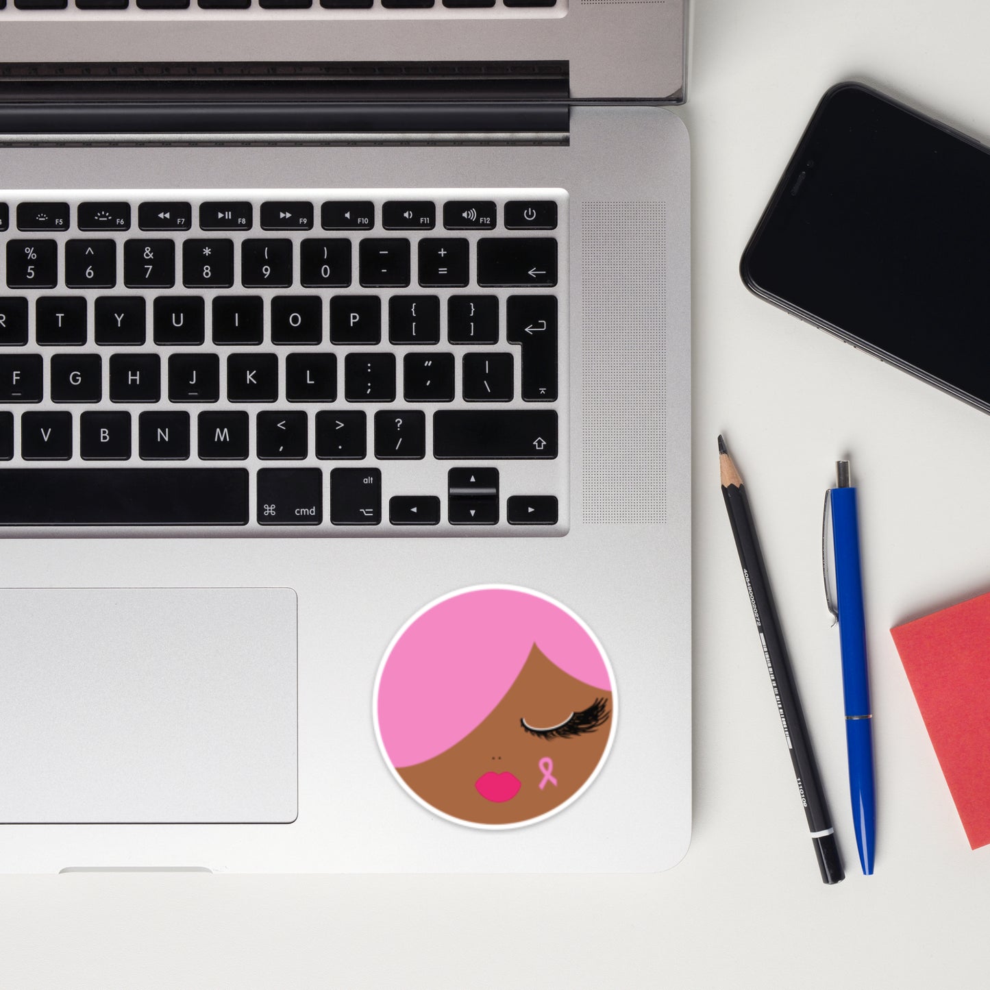 Candy, Pink Breast Cancer Awareness Sticker