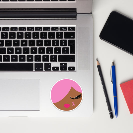 Candy, Pink Breast Cancer Awareness Sticker
