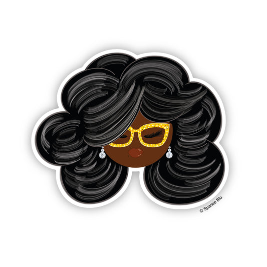Rich Auntie Dana, Vinyl Sticker