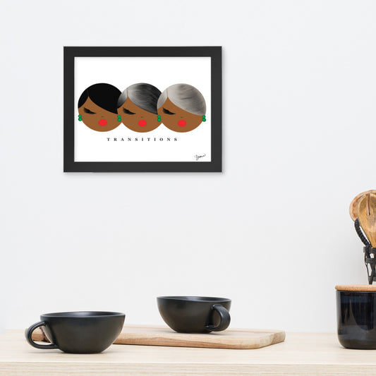 Flower, Transitions Unframed Art Print, 8x10"