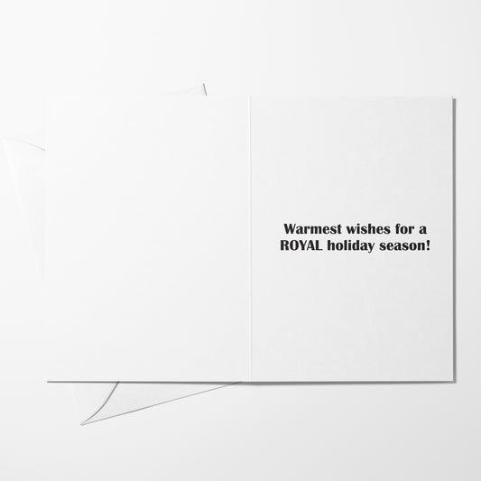 Fluffy Queen Holiday Cards, Box Set 10-Count