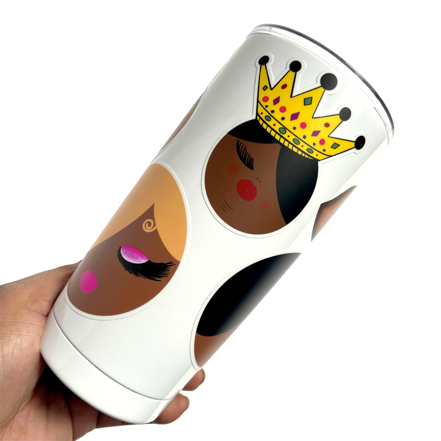 Fluffy Queen Falana Sticker