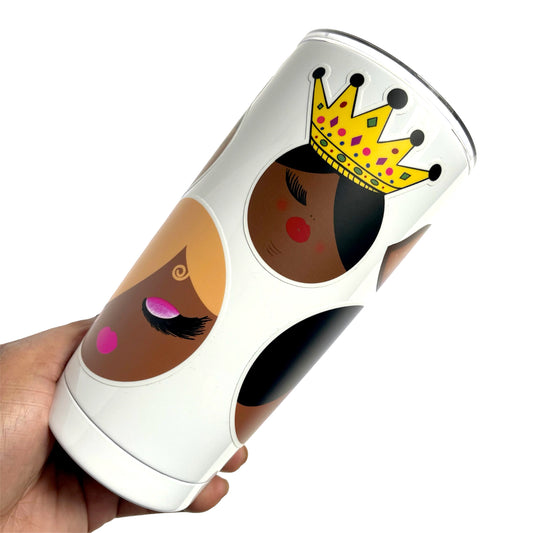 Fluffy Queen Falana Sticker