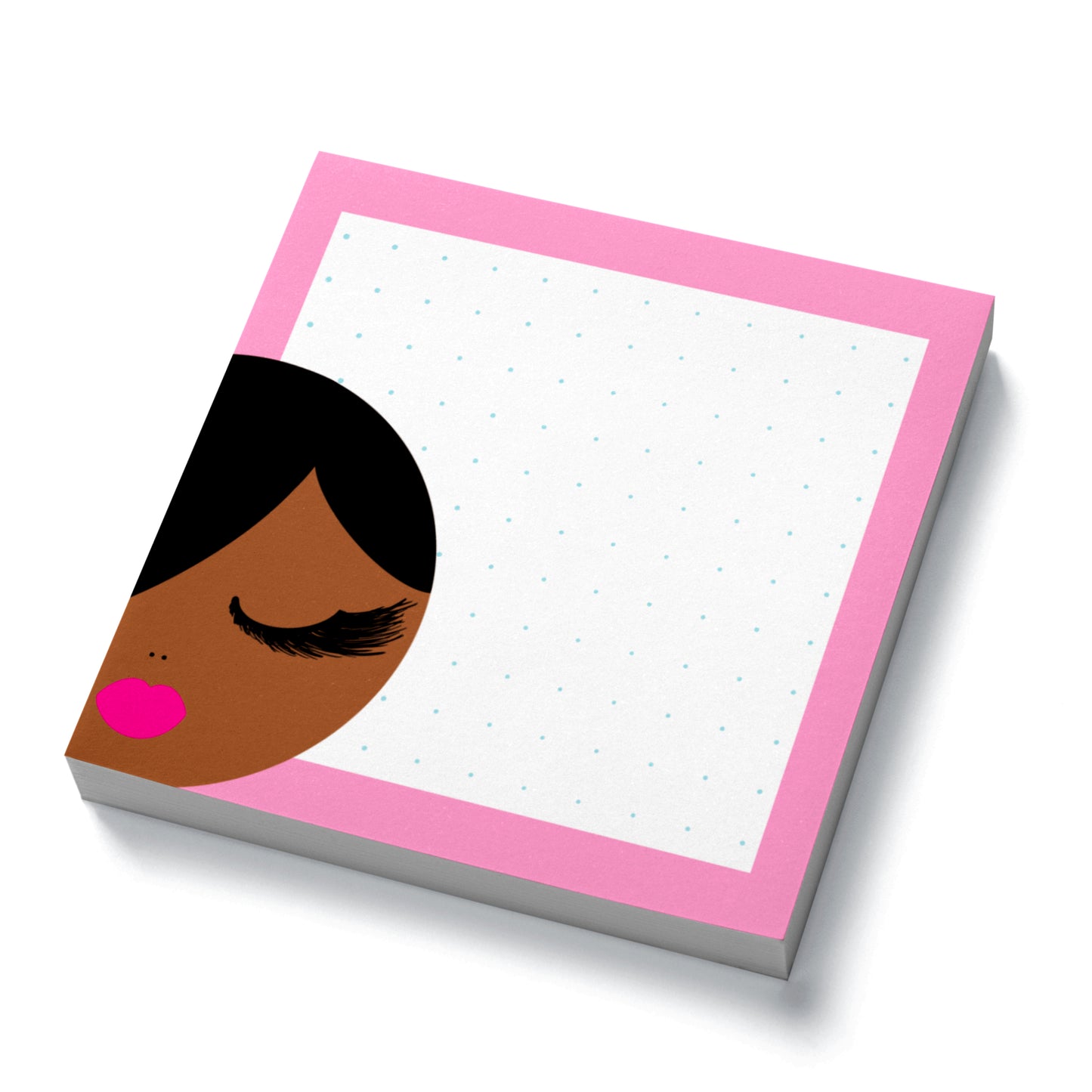 Maxi, Pink Sticky Notes, Dotted Sheets