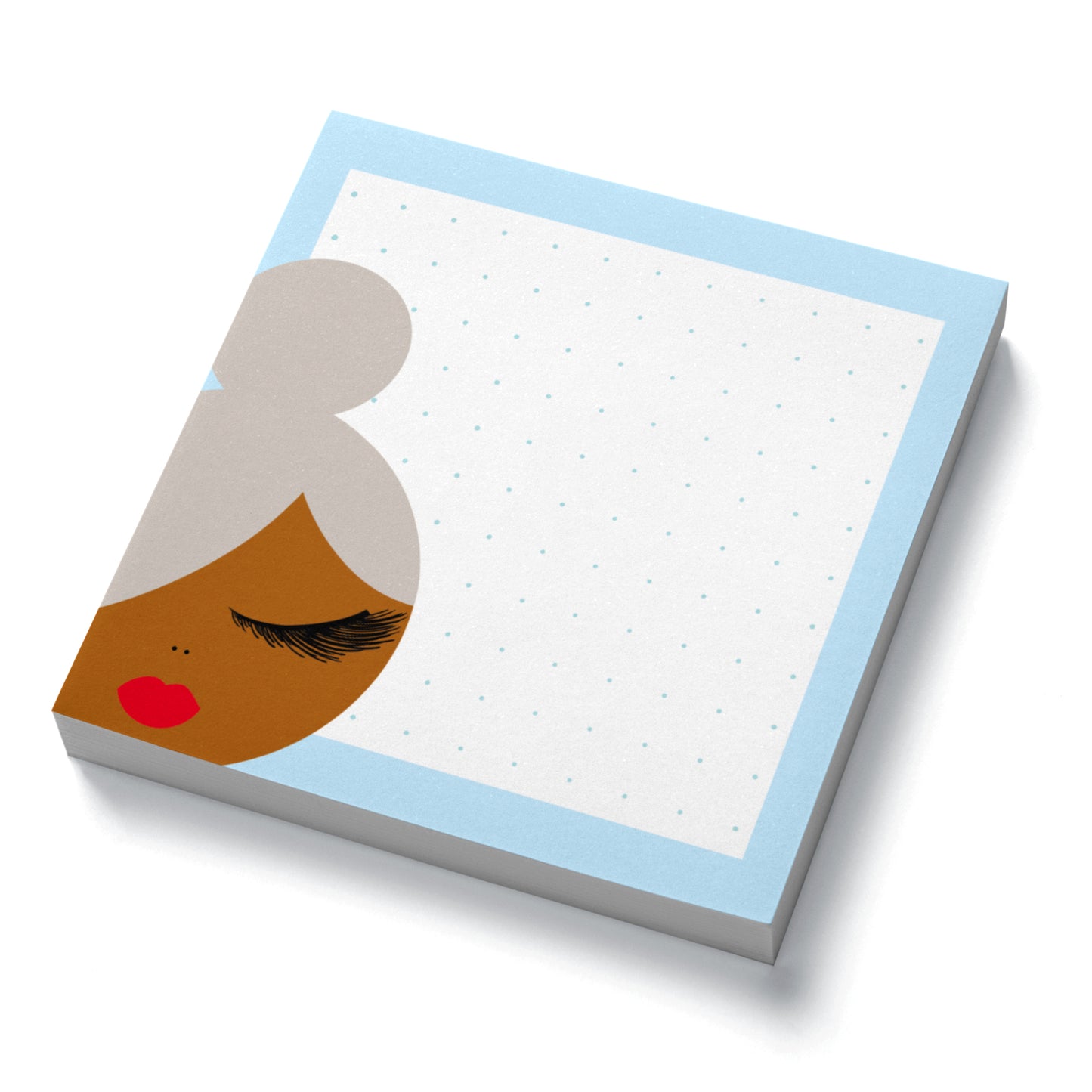 Seasoned, Woman Sticky Notes, Dotted Sheets