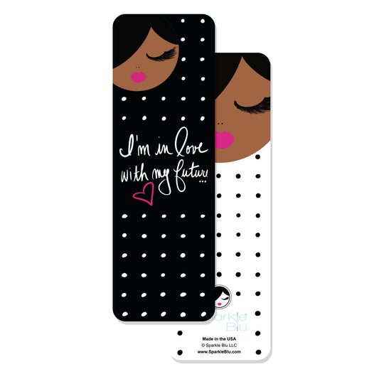 Encouraging woman bookmark