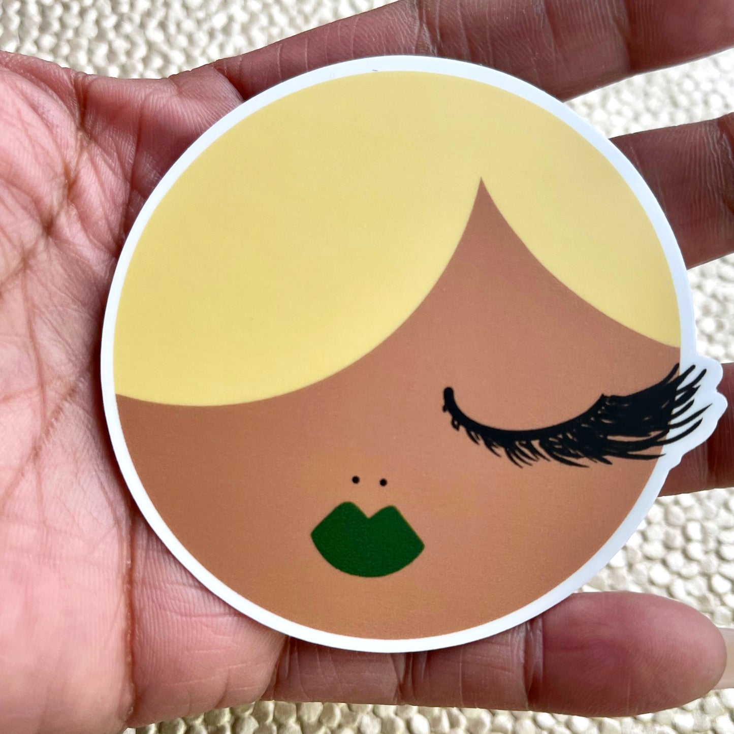 Josephine Sticker - Blonde Hair