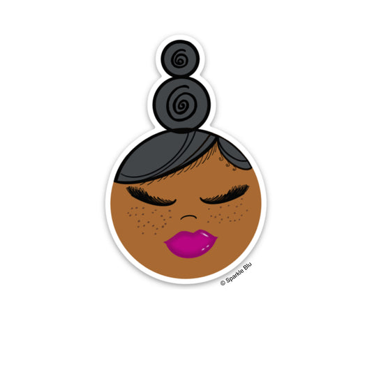 Kay, Vinyl Woman Sticker