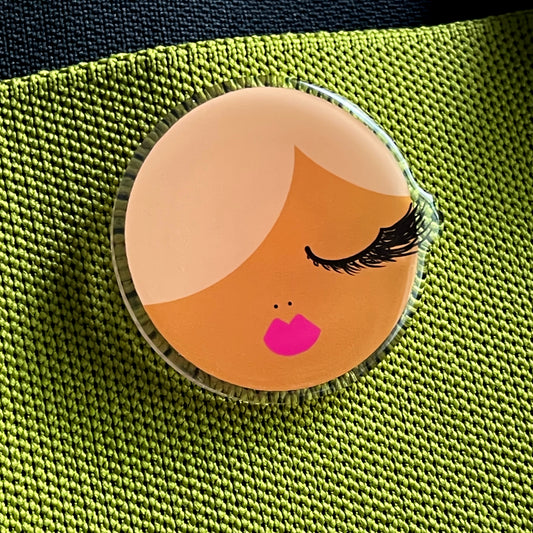 Larece Woman Pin