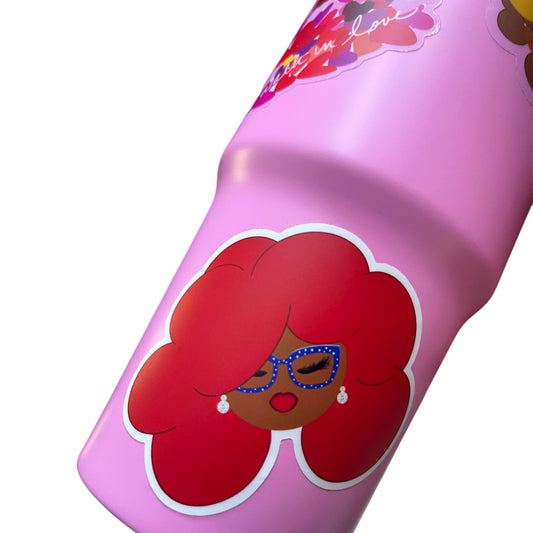 Rich Auntie Lenoare, Vinyl Sticker