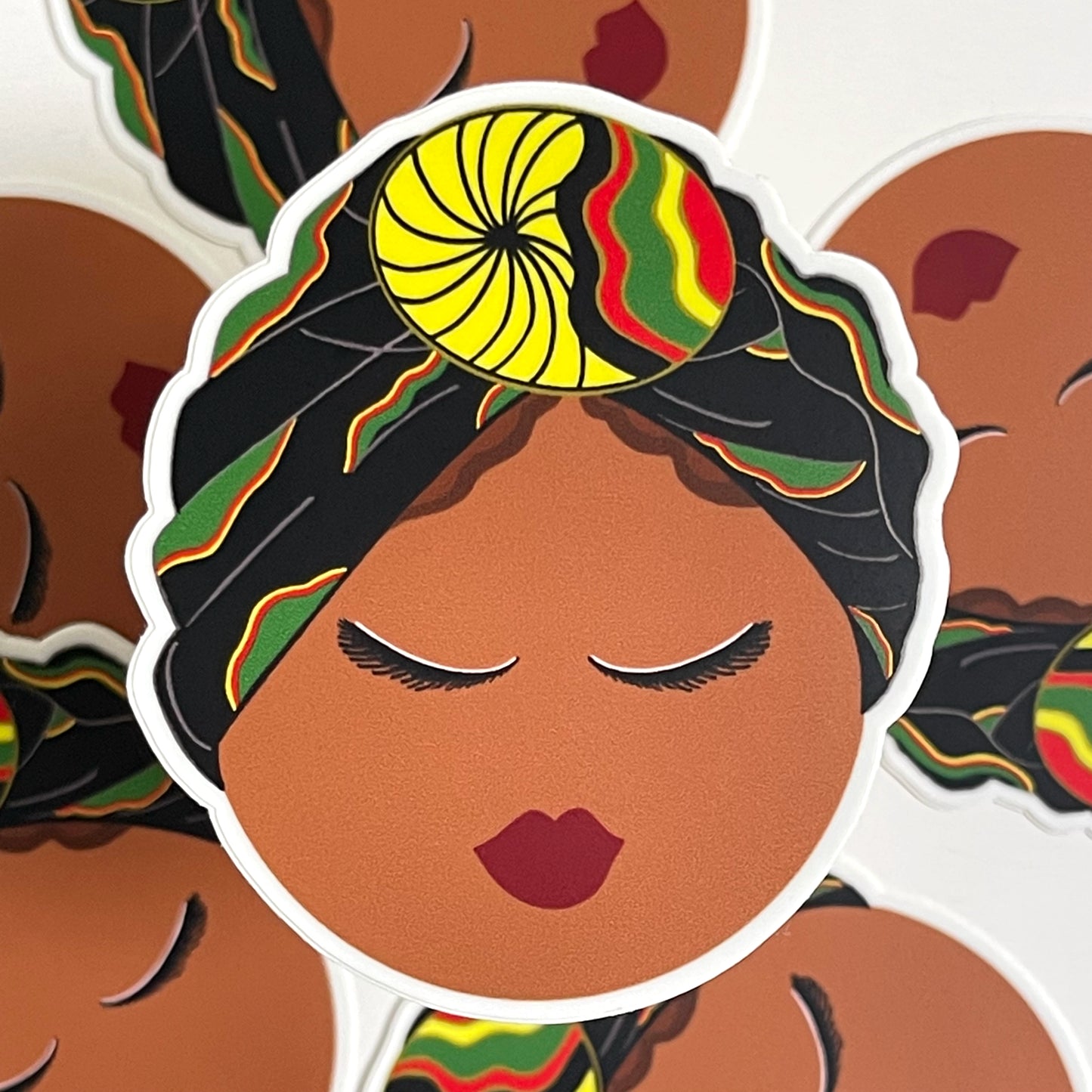 Naomi, Woman Sticker
