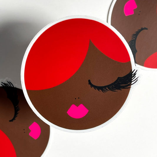 Ruby Woman Sticker