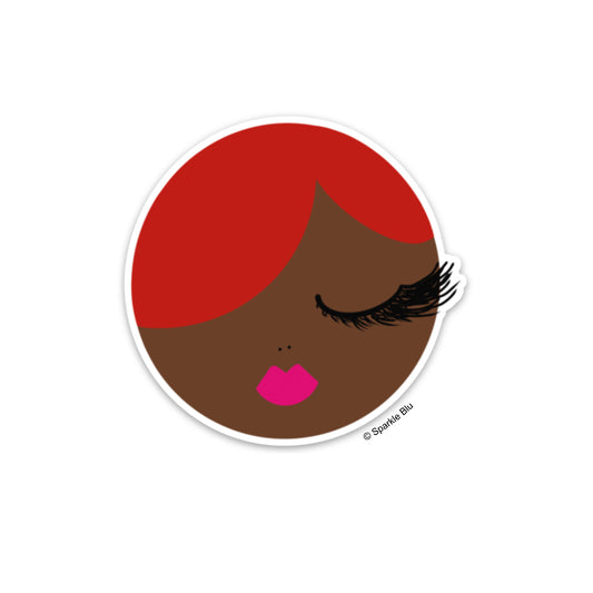 Ruby Woman Sticker