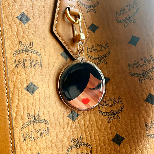 Shades of Beauty Acrylic Keychain & Bag Charm
