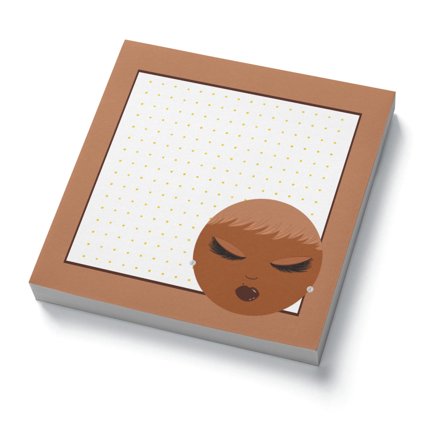 Stephanie, Tan Sticky Notes