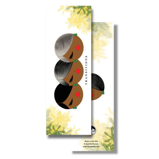 Flower, Transitions Bookmark