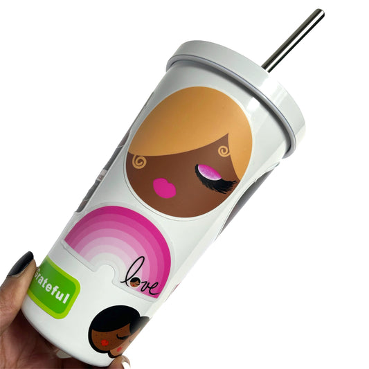 Cocoa Woman Sticker - Blonde Hair