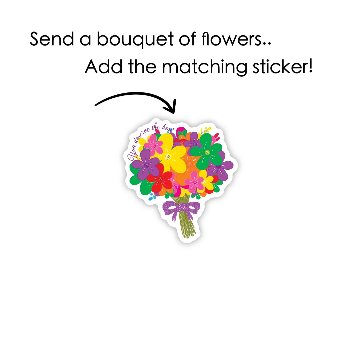 Sending You All Your Flowers, Greeting Card