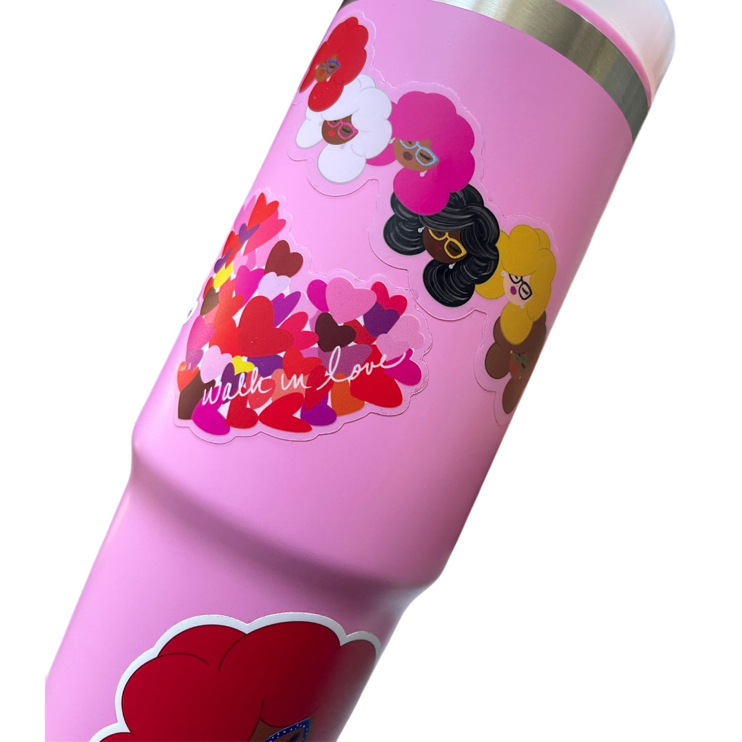 Rich Aunties Collab, Clear Vinyl Sticker