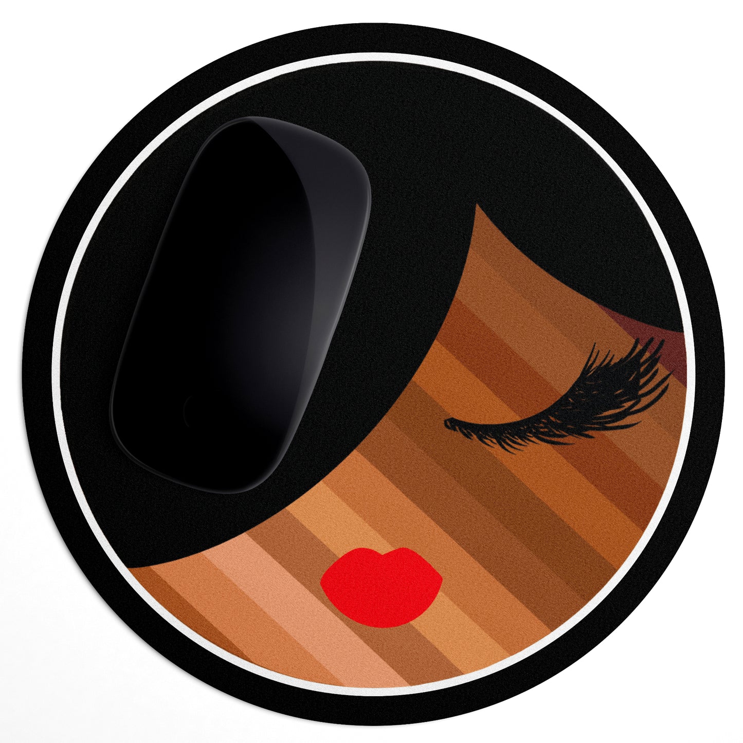 Shades of Beauty, Round Mouse Pad