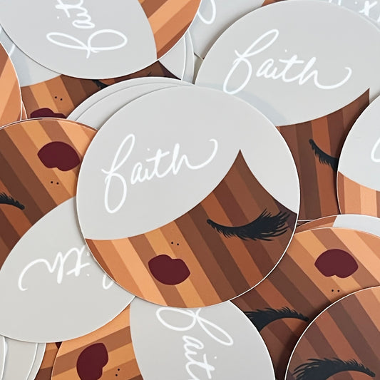 Shades of Beauty, Vinyl Sticker – Gray Hair