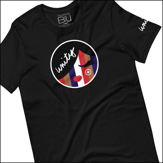 Strength in Unity, Juneteenth Black T-Shirt