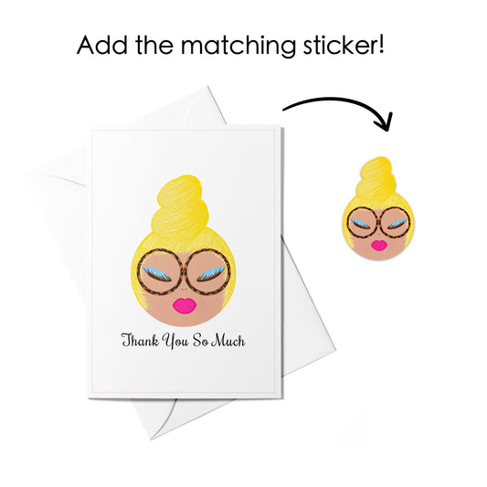 Thank You So Much Greeting Card