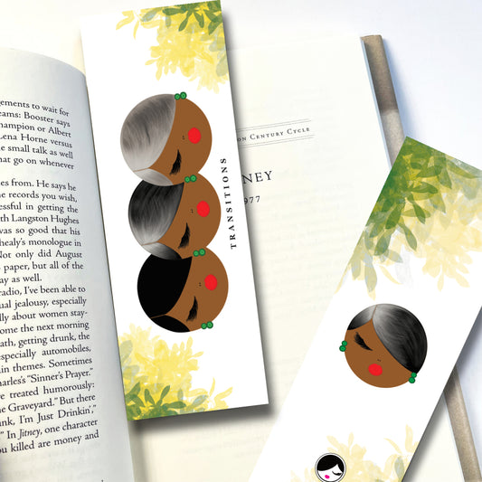 Flower, Transitions Bookmark