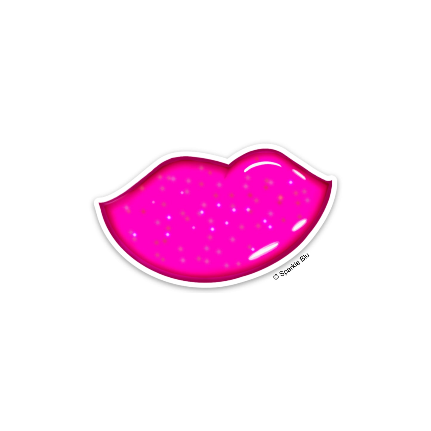 Watermelon Suga Pink Lips Sticker