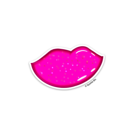 Watermelon Suga Pink Lips Sticker
