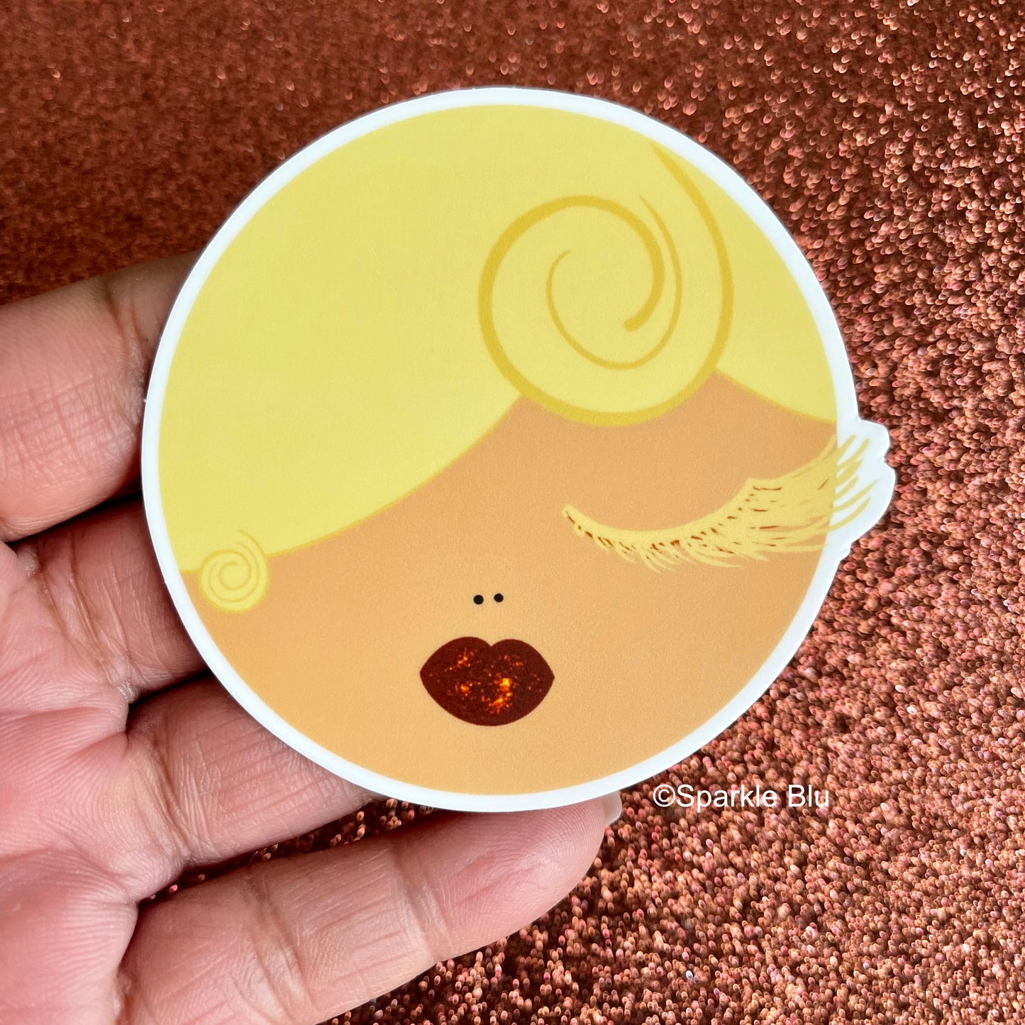 Brandi, Albinism Sticker