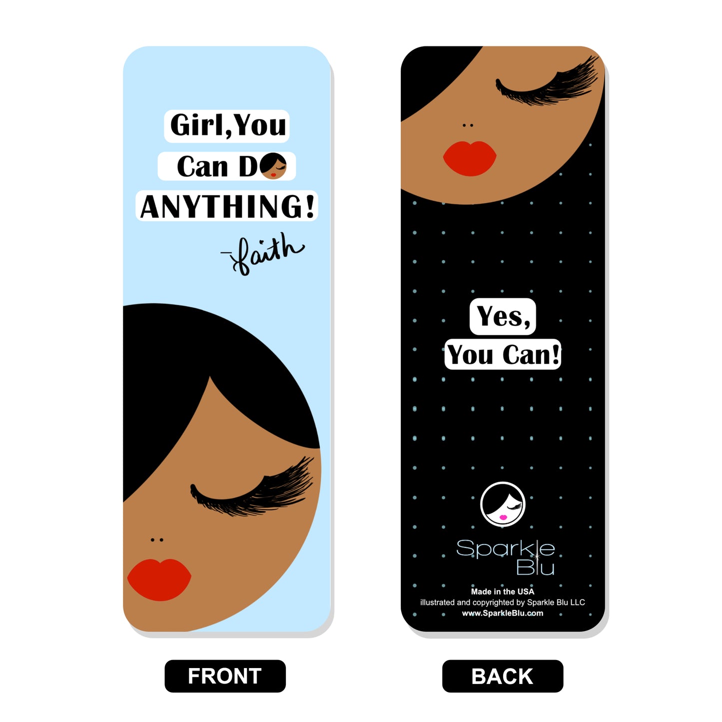 Woman Power Bookmark Set of 3