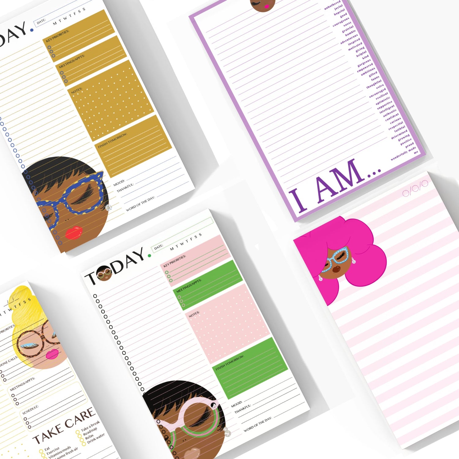 NOTEPADS & DAILY PLANNERS