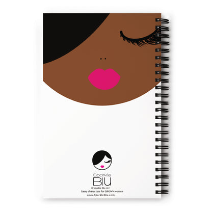 Big Face Maxi Glossy 5.5x8.5" Notebook