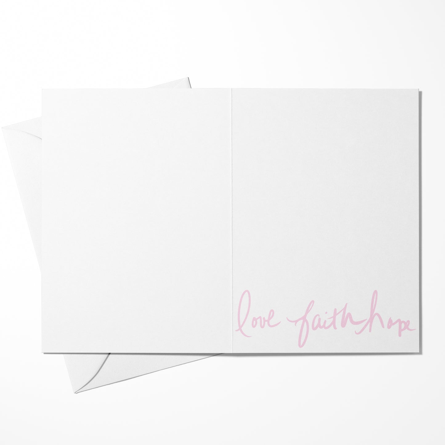HOPE Breast Cancer Support & Encouragement Greeting Card