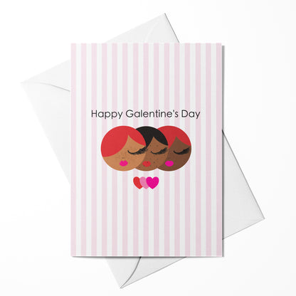 Happy Galentine's Day Greeting Card