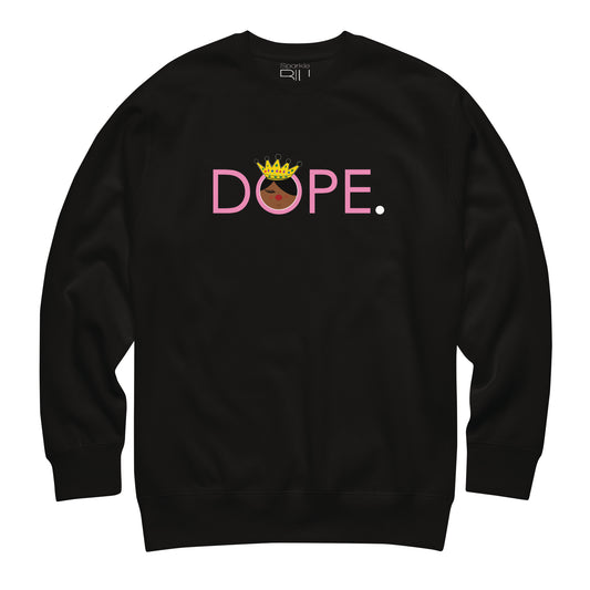 DOPE. Queen Crewneck Sweatshirt