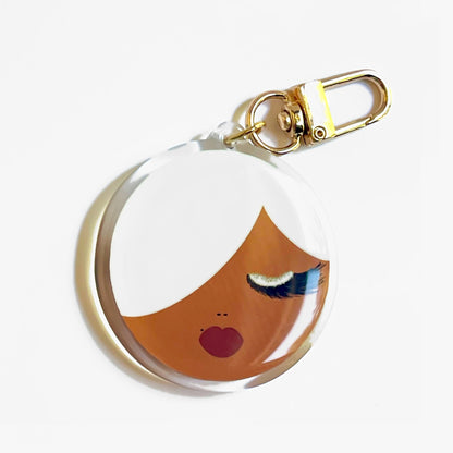 Foxy Acrylic Keychain & Bag Charm