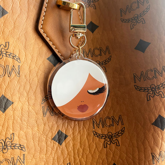 Foxy Acrylic Keychain & Bag Charm