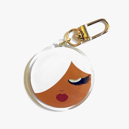 Foxy Acrylic Keychain & Bag Charm