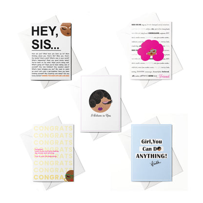 The Card Stash | Assorted Greeting Card Set of 10