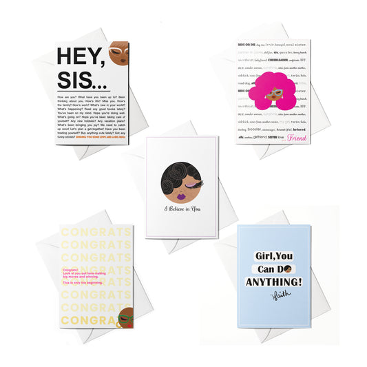 The Card Stash | Assorted Greeting Card Set of 10
