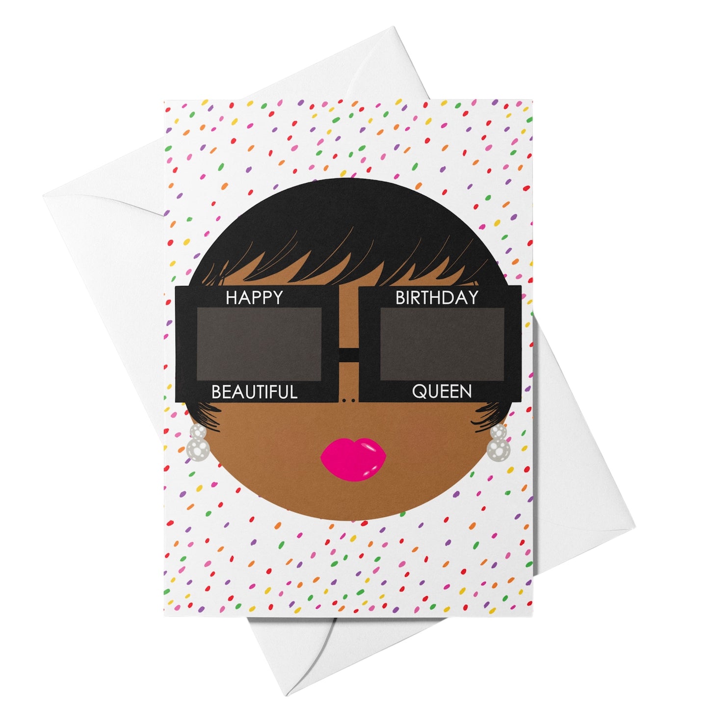 Beautiful Queen Birthday Card