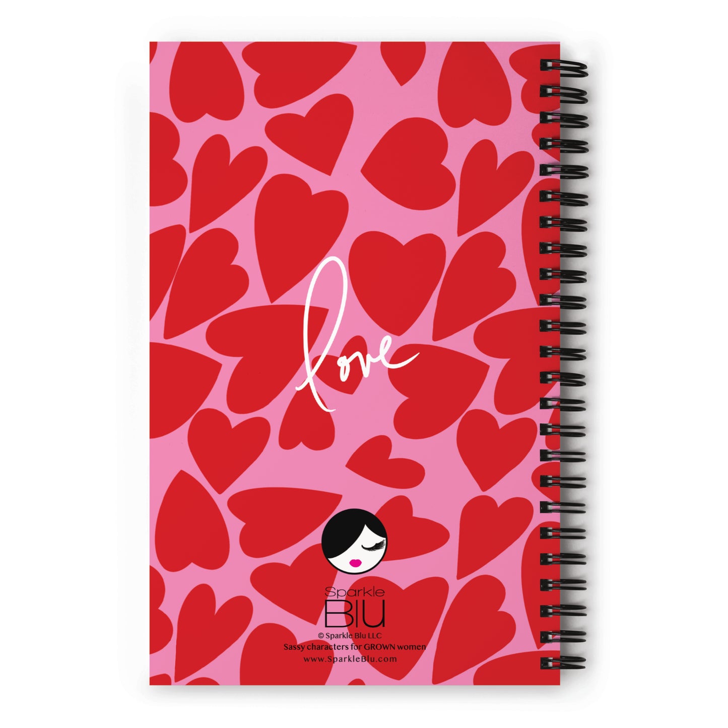 Love Hearts 5.5x8.5" Notebook