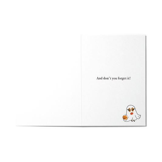 Hey Boo, You Are Boo-tiful Halloween Card